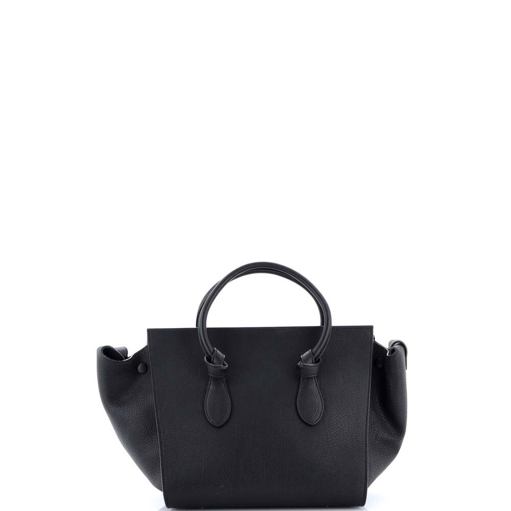 Celine Tie Knot Tote Grainy Leather #240917C99B - Picture 3 of 7
